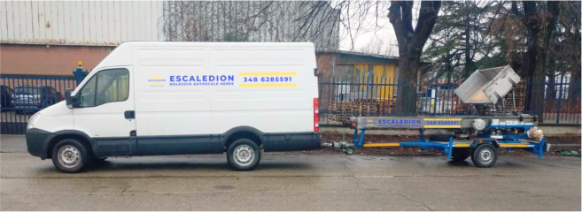 Noleggio scale aeree verona vicenza padova milano